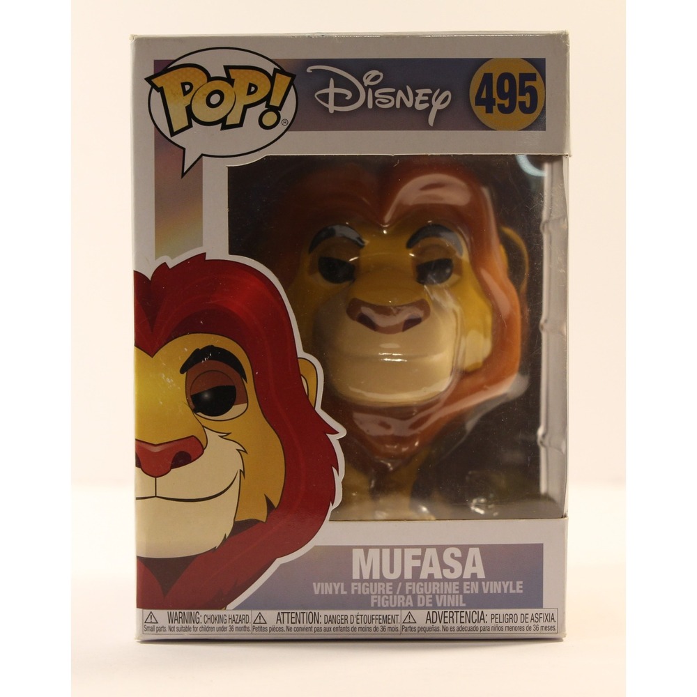 Funko Pop! Disney MUFASA #495  Pre-Owned Damaged Box (I)